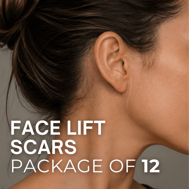 Face Lift Scars (Package of 12) at TRUE HUE AESTHETICS in Beverly Hills, CA